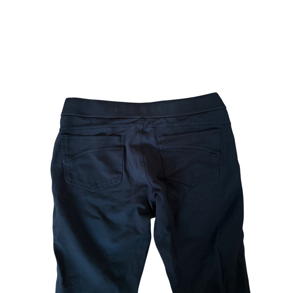 Women M Liverpool Jeans Company Stitch Fix Black Pull-On Stretchy Pants Ponte - Picture 5 of 7